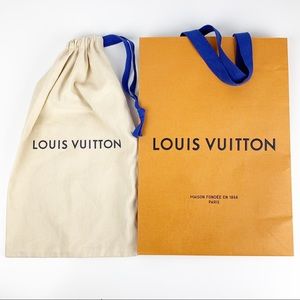 Louis Vuitton Dust Bag & Gift Shopping Bag